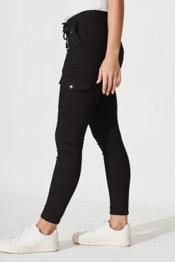 Fashion Ryder Jogger Pant In Black Bottoms
