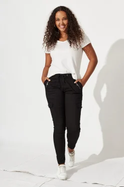 Fashion Ryder Jogger Pant In Black Bottoms
