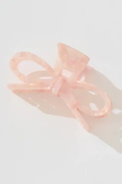 Online Sally Hair Claw in Blush Pink Hair Accessories