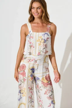 Outlet Sandcastle Jumpsuit In Vintage Floral Print Playsuits & Jumpsuits|Jumpsuits & Playsuits