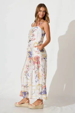 Outlet Sandcastle Jumpsuit In Vintage Floral Print Playsuits & Jumpsuits|Jumpsuits & Playsuits
