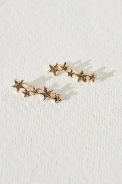 Best Shooting Star Earrings In Gold Jewellery|Wedding Guest