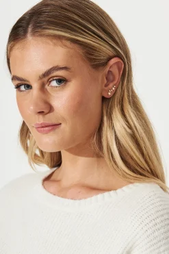 Best Shooting Star Earrings In Gold Jewellery|Wedding Guest