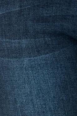 Hot Siren High Rise Skinny Jean in Mid Blue Denim Bottoms|Denim