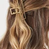 Online Squarie Hair Claw In Gold Hair Accessories|Engagement Party
