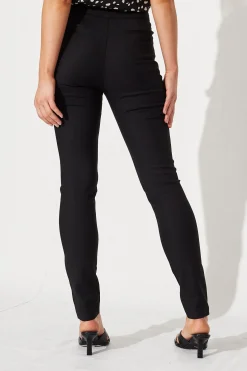 Outlet The Boss Pants In Black Bottoms|Pants