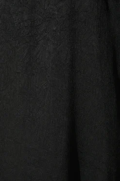 Best The moment Maxi Dress in Black Crinkle Satin Dresses|Party