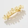 Sale Tiami Floral Hair Clip in Gold Hair Accessories