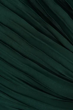 Discount Toulon One Shoulder Maxi Dress In Emerald Dresses|Formal