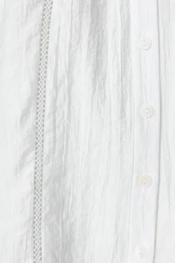 Clearance Trudy Shirt in Off White Tops|Casual