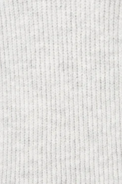 Best Uma Zip Athleisure Knit in Grey Knitwear|Knitwear