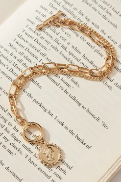 Clearance Vista Chain Bracelet In Gold Jewellery|Hens Night