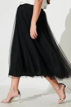 Sale Wannabe Tulle Skirt In Black Bottoms|Skirts & Shorts
