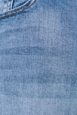 Best Watts High Rise Relaxed Leg Jean In Light Blue Denim Bottoms|Pants