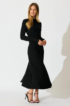 Discount Wild Grace Maxi Dress In Black Dresses|Casual