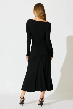 Discount Wild Grace Maxi Dress In Black Dresses|Casual