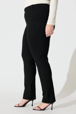 Fashion Workflow Skinny Pants in Black Bottoms|Pants