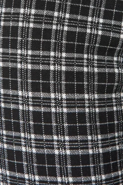 Hot Workflow Skinny Pants In Black Check Bottoms|Pants