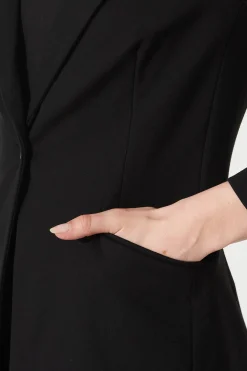 New Workflow Stretch Blazer In Black Outerwear|Outerwear