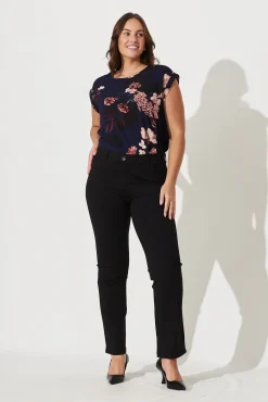 Clearance Workflow Stretch Straight Leg Pocket Pant In Black Bottoms|Pants