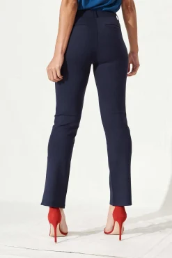 Sale Workflow Stretch Straight Leg Pocket Pant In Navy Bottoms|Pants