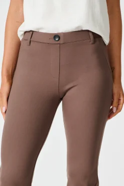 Hot Workflow Stretch Yoga Pants in Mocha Bottoms|Pants