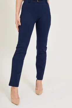 Online Workflow Stretch Yoga Pants in Navy Bottoms|Pants