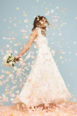 Discount Wynter Maxi Dress in White Chiffon Dresses|Party